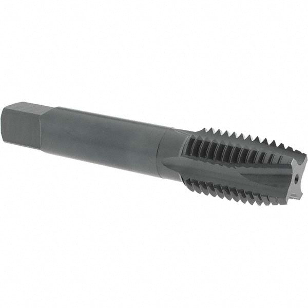 OSG 2844401 Spiral Point Tap: 1-8 UNC, 4 Flutes, Plug Chamfer, HSS-E Vanadium, Steam Oxide Coated
