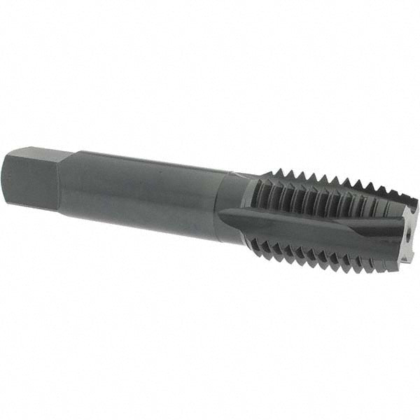 OSG 2849801 Spiral Point Tap: 1-1/8-7 UNC, 4 Flutes, Plug Chamfer, HSS-E Vanadium, Steam Oxide Coated