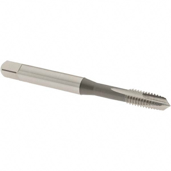 OSG 2891000 Spiral Point Tap: M6x1 Metric, 3 Flutes, Plug Chamfer, 6H Class of Fit, HSS-E Vanadium, Bright/Uncoated Coated