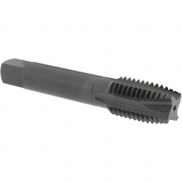 OSG 2894401 Spiral Point Tap: M24x3 Metric, 4 Flutes, Plug Chamfer, 6H Class of Fit, HSS-E Vanadium, Steam Oxide Coated