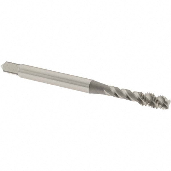 OSG 2913800 Spiral Flute Tap: #10-32, UNF, 3 Flute, Modified Bottoming Chamfer, 2B Class of Fit, Vanadium High-Speed Steel, Bright/Uncoated Finish
