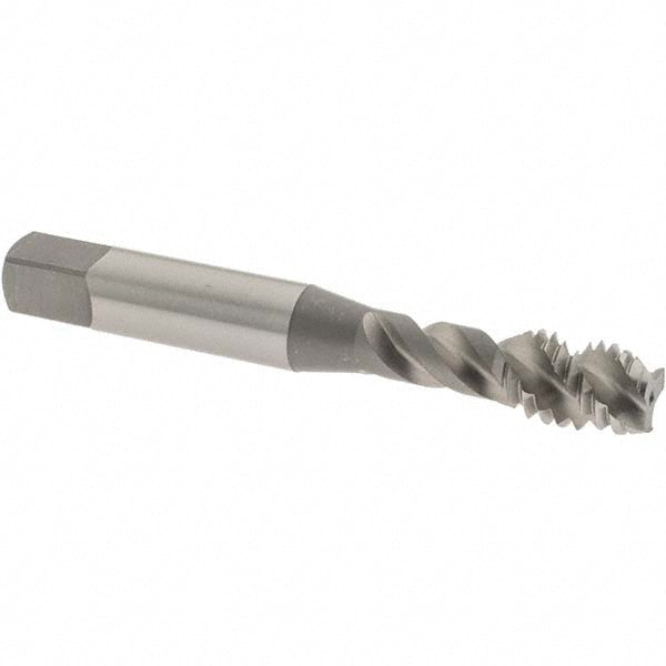 OSG 2931600 Spiral Flute Tap: 3/8-16, UNC, 3 Flute, Modified Bottoming Chamfer, 3B Class of Fit, Vanadium High-Speed Steel, Bright/Uncoated Finish