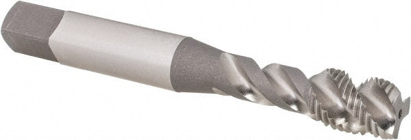 OSG 2931800 Spiral Flute Tap: 3/8-24, UNF, 3 Flute, Modified Bottoming Chamfer, 3B Class of Fit, Vanadium High-Speed Steel, Bright/Uncoated Finish