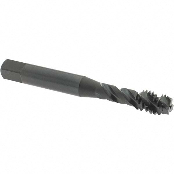 OSG 2941101 Spiral Flute Tap: 5/16-18, UNC, 3 Flute, Modified Bottoming Chamfer, 1B Class of Fit, Vanadium High-Speed Steel, Oxide Finish