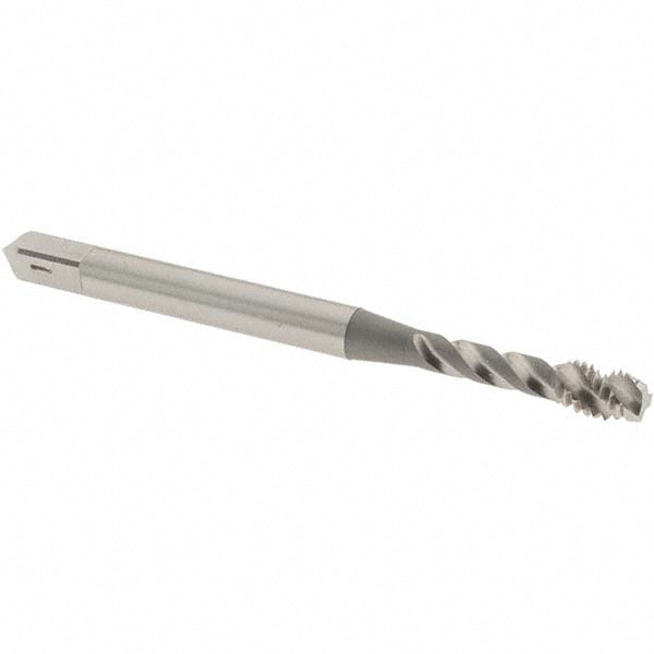 OSG 2990600 Spiral Flute Tap: M4x0.70, Metric Coarse, 3 Flute, Modified Bottoming Chamfer, 6H Class of Fit, Vanadium High-Speed Steel, Bright/Uncoated Finish