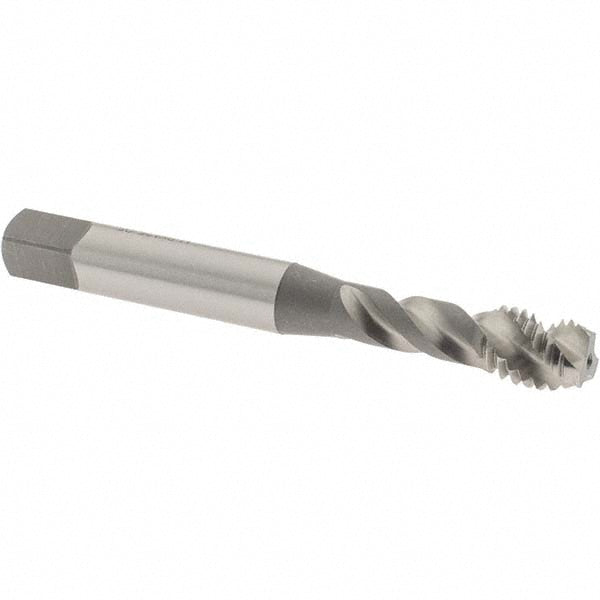 OSG 2991400 Spiral Flute Tap: M8x1.25, Metric Coarse, 3 Flute, Modified Bottoming Chamfer, 6H Class of Fit, Vanadium High-Speed Steel, Bright/Uncoated Finish