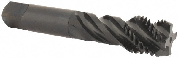 OSG 2994401 Spiral Flute Tap: M24x3, Metric Coarse, 4 Flute, Modified Bottoming Chamfer, 6H Class of Fit, Vanadium High-Speed Steel, Oxide Finish
