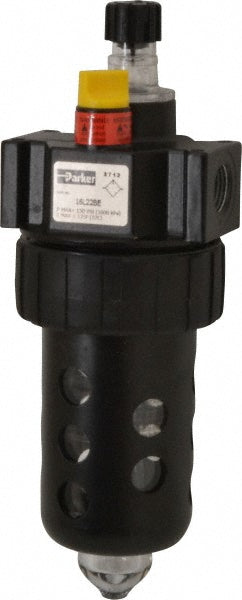 Parker 16L22BE Intermediate Compressed Air Lubricator: 3/8" Port, NPT Ends, 60 CFM