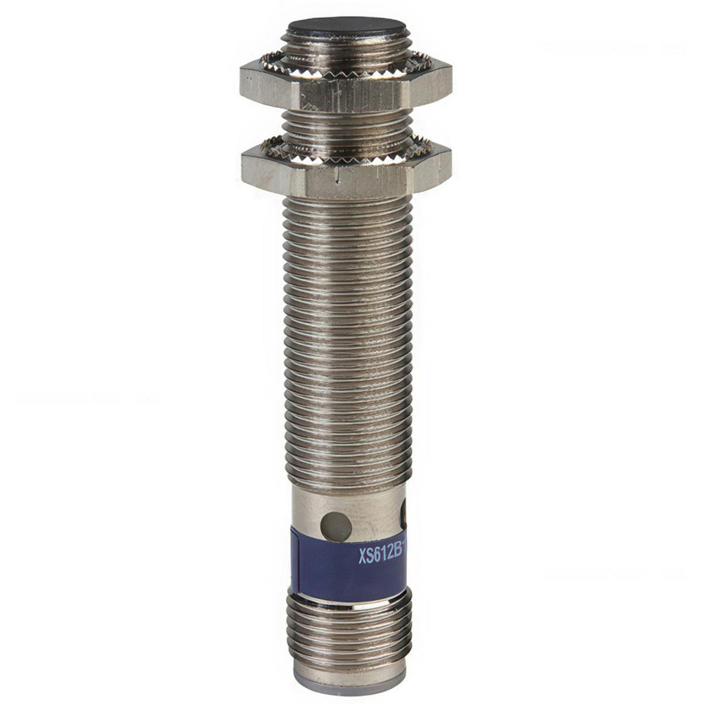 Telemecanique Sensors XS612B1NAM12 Inductive Proximity Sensor: Cylinder Shielded, 0.16" Detection Distance