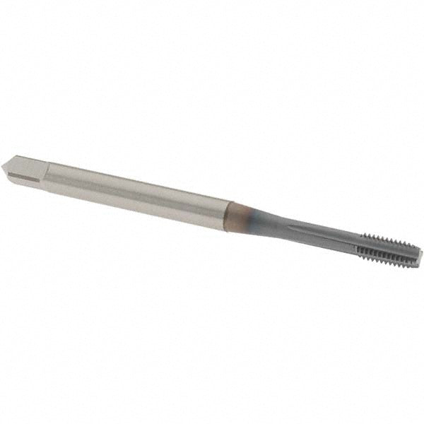OSG 1105100108 Straight Flute Tap: M3x0.5 Metric Coarse, 4 Flute, Modified Bottoming Chamfer, 6H Class of Fit, Powdered Metal, V Finish