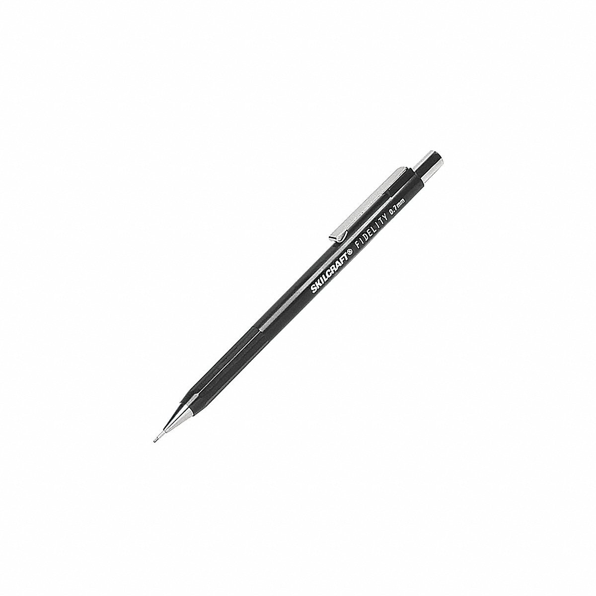 AbilityOne - 7520011324996 - Fidelity™ Push-Action Mechanical Pencil - Medium Point - Black - 12 units