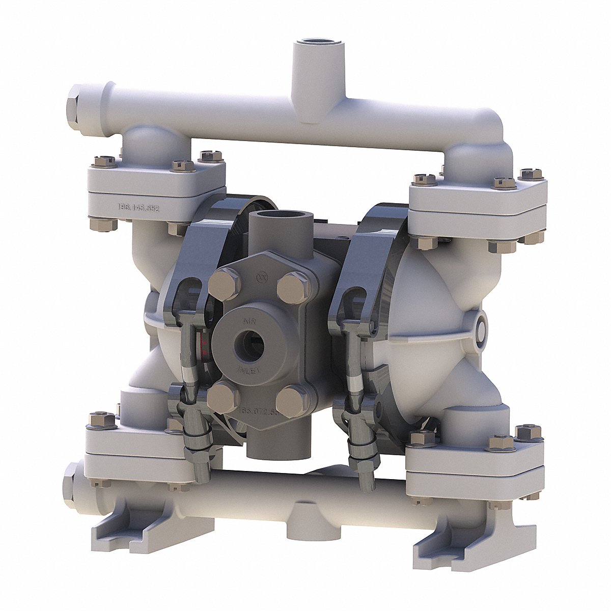 Sandpiper Double Diaphragm Pump, 1/4 in FNPT, TPV/PP, 5 GPM (PB 1/4 TS4K.)