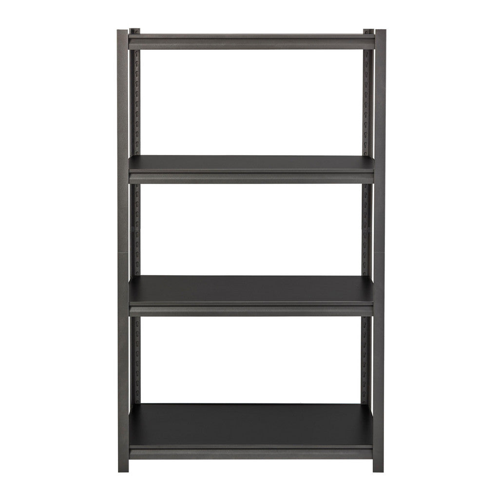 Iron Horse 20995 Adjustable Steel Shelving: 36" Wide, 18" Deep, 60" High, Gray