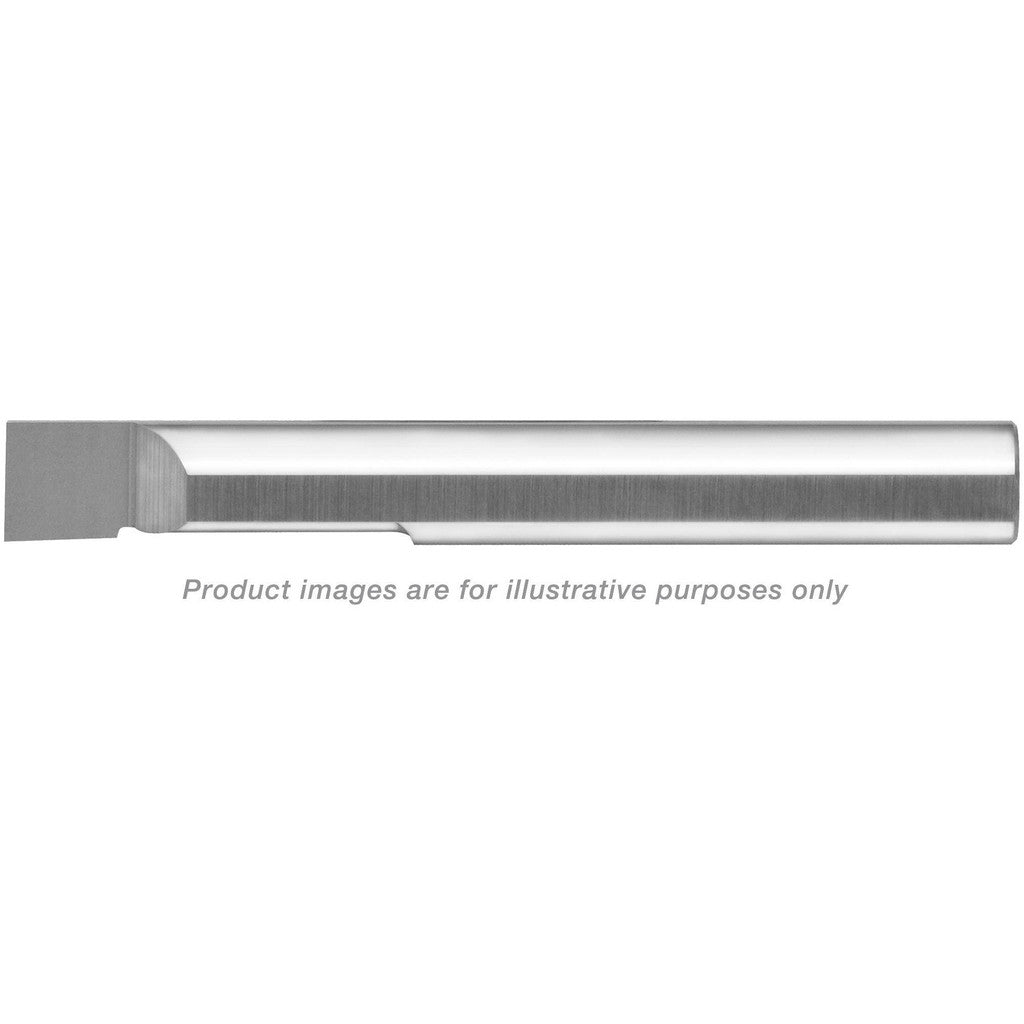 Scientific Cutting Tools B120250A Boring Bar: 0.1200" Min Bore, 1/4" Max Depth, Right Hand, 3/16" Shank Dia, Submicron Solid Carbide