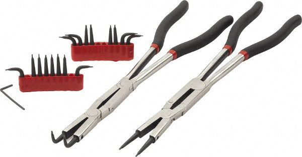 GEARWRENCH 82110 2 Pc Double-X Internal & External Snap Ring Pliers Set