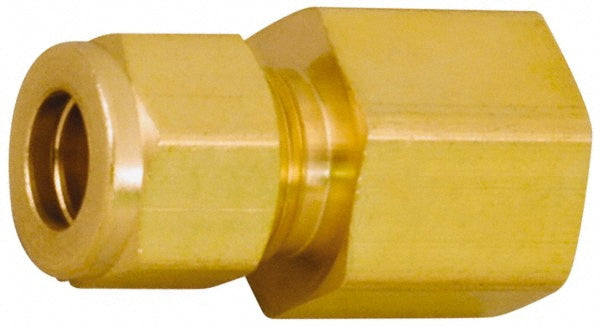 Parker 12-12 GBZ-B Compression Tube Connector: 3/4" Thread, Compression x FNPT