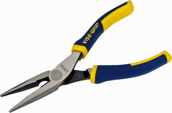 Irwin 2078216 Long Nose Plier: 1-25/32" Jaw Length, Side Cutter