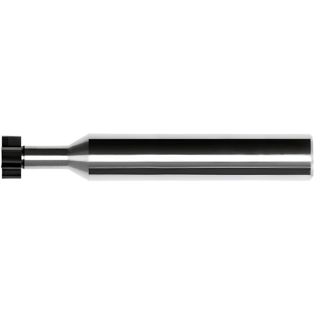 Internal Tool 76-1205 Woodruff Keyseat Cutter: 3/8" Cut Dia, 3/64" Cut Width, 3/8" Shank Dia, Straight Tooth
