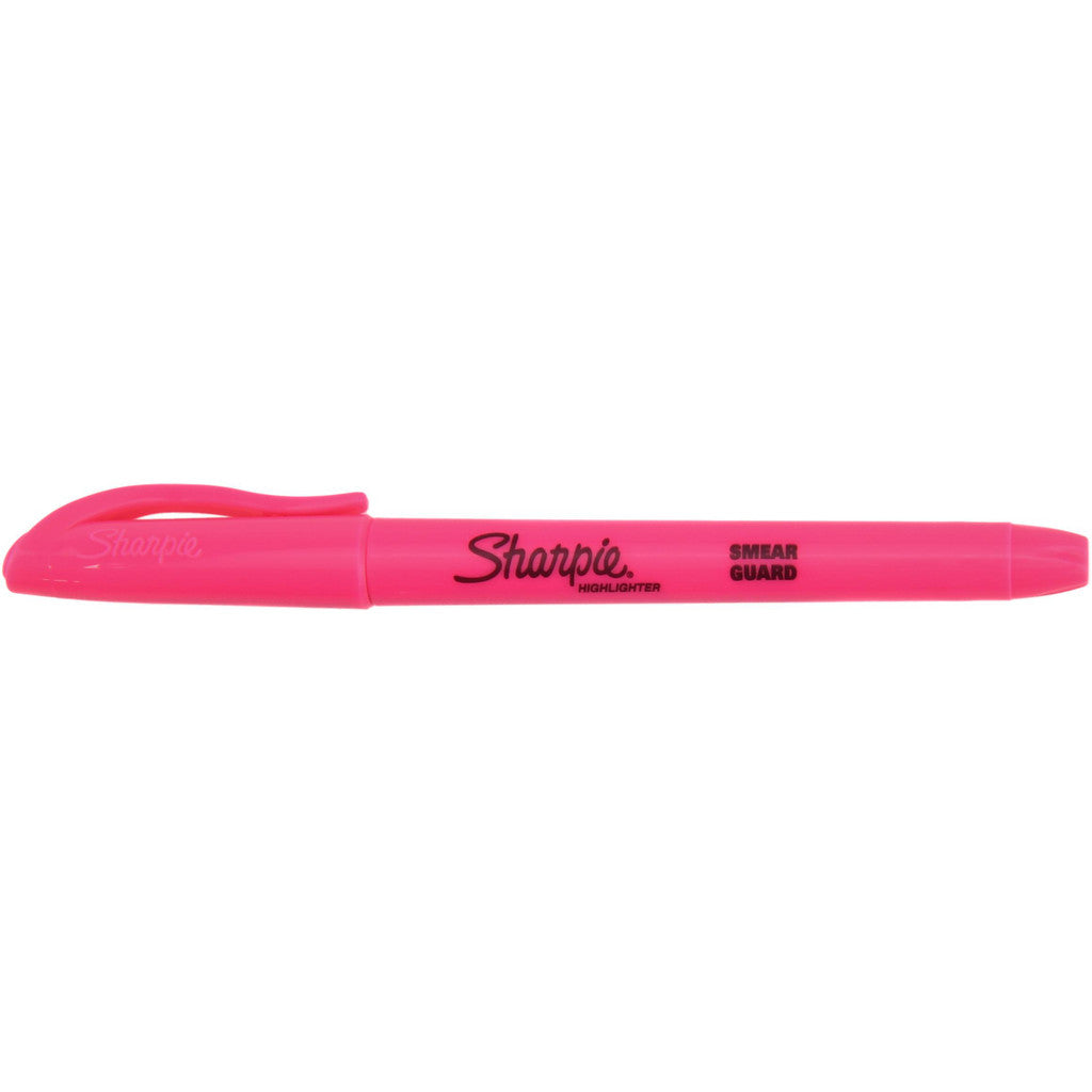 Sharpie 27009 Highlighter: Fluorescent Pink, AP Non-Toxic, Chisel Tip