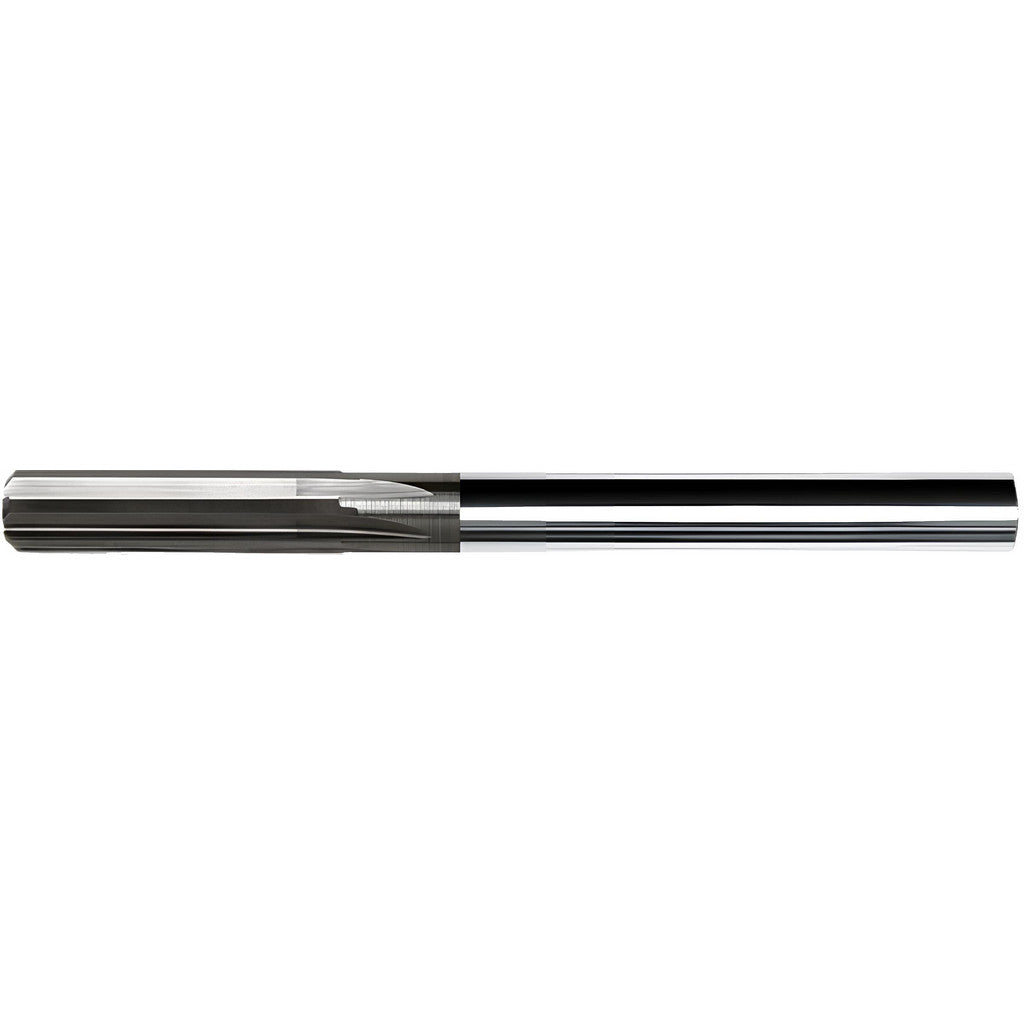 Internal Tool 93-3735 Chucking Reamer: 0.3735" Dia, 3-1/2" OAL, 1-1/4" Flute Length, Straight Flute, Straight-Cylindrical Shank, Solid Carbide