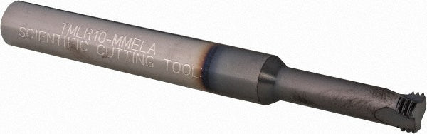 Scientific Cutting Tools TMLR10-1.5MMELA Helical Flute Thread Mill: M10x1.5, Internal, 3 Flute, 0.3750" Shank Dia, Solid Carbide