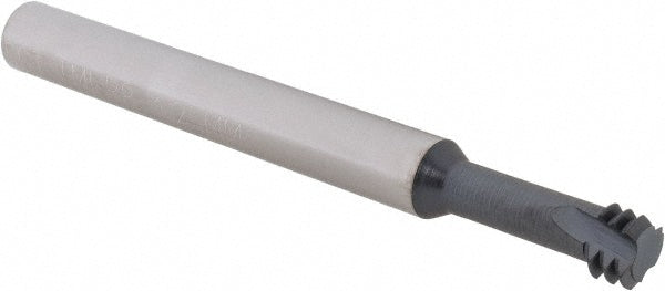 Scientific Cutting Tools TMLR8-1.25MMA Helical Flute Thread Mill: M8x1.25, Internal, 3 Flute, 0.2500" Shank Dia, Solid Carbide