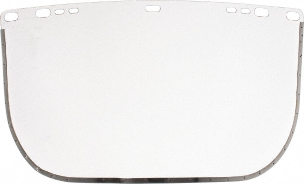 Jackson Safety 29052 Face Shield Windows & Screens: Replacement Window, Clear, 8" High, 0.04" Thick