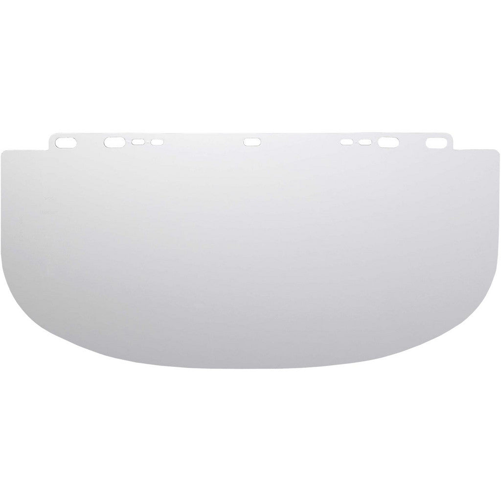 Jackson Safety 29103 Replacement Window: Clear, Lens Shade None, 9.0000" High, 0.0600" Thick, Polycarbonate