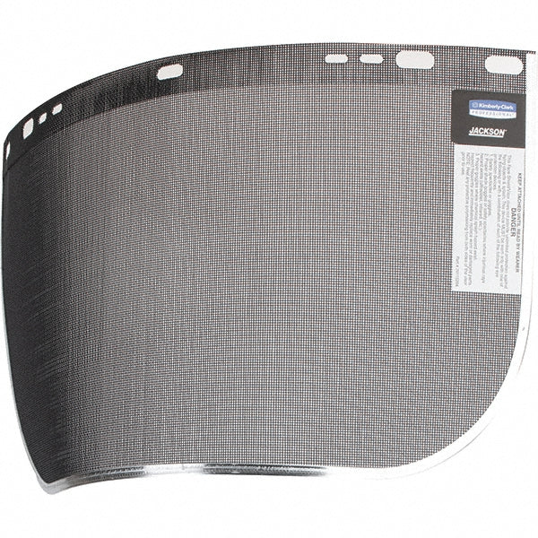 Jackson Safety 29081 Face Shield Windows & Screens: Mesh Screen, Black, 9" High, 0.016" Thick