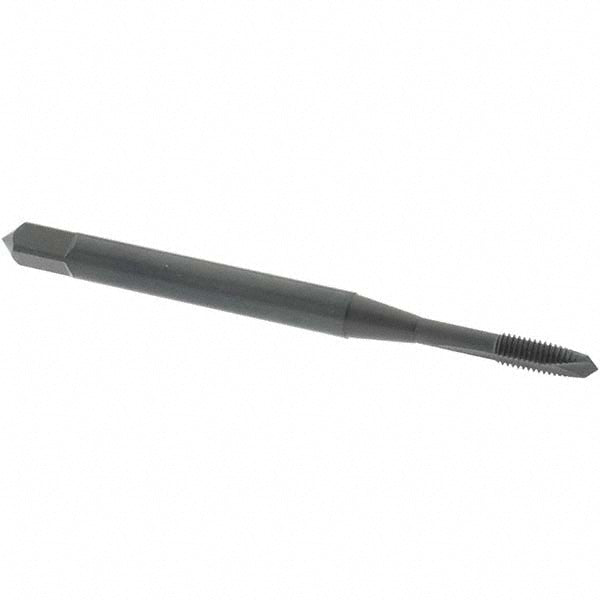 OSG 34200101 Spiral Point STI Tap: M2 x 0.4, 2 Flutes, Plug, Vanadium High Speed Steel, Oxide Finish