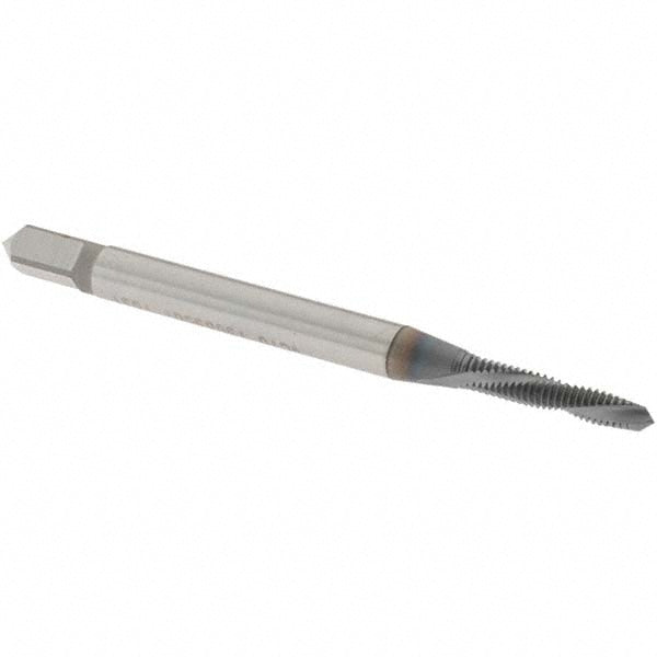 OSG 1306300108 Spiral Point Tap: #2-56 UNC, 2 Flutes, Plug, 2B Class of Fit, Powdered Metal, V Coated