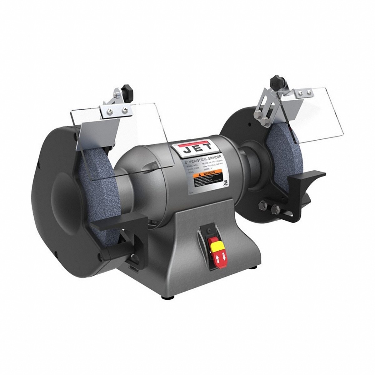 Jet Bench Grinder, 8", 36/60 Grit, 1Hp, 8" (578008)