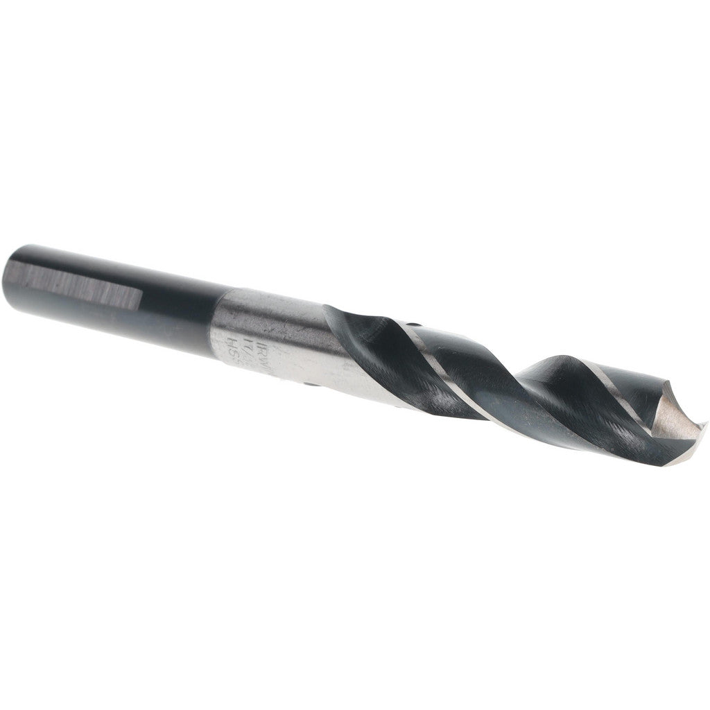 Irwin 91134 Reduced Shank Drill Bit: 17/32" Dia, 1/2" Shank Dia, 118 deg Point, High-Speed Steel (Pack of 6)