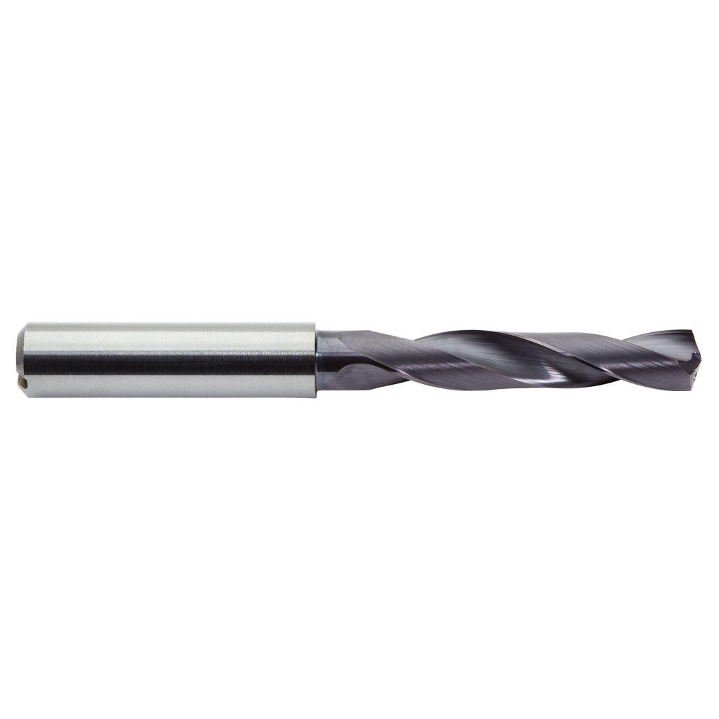 M.A. Ford 2XDCS2187A Jobber Length Drill Bit: 7/32" (0.2188) Dia, 142 deg, Solid Carbide