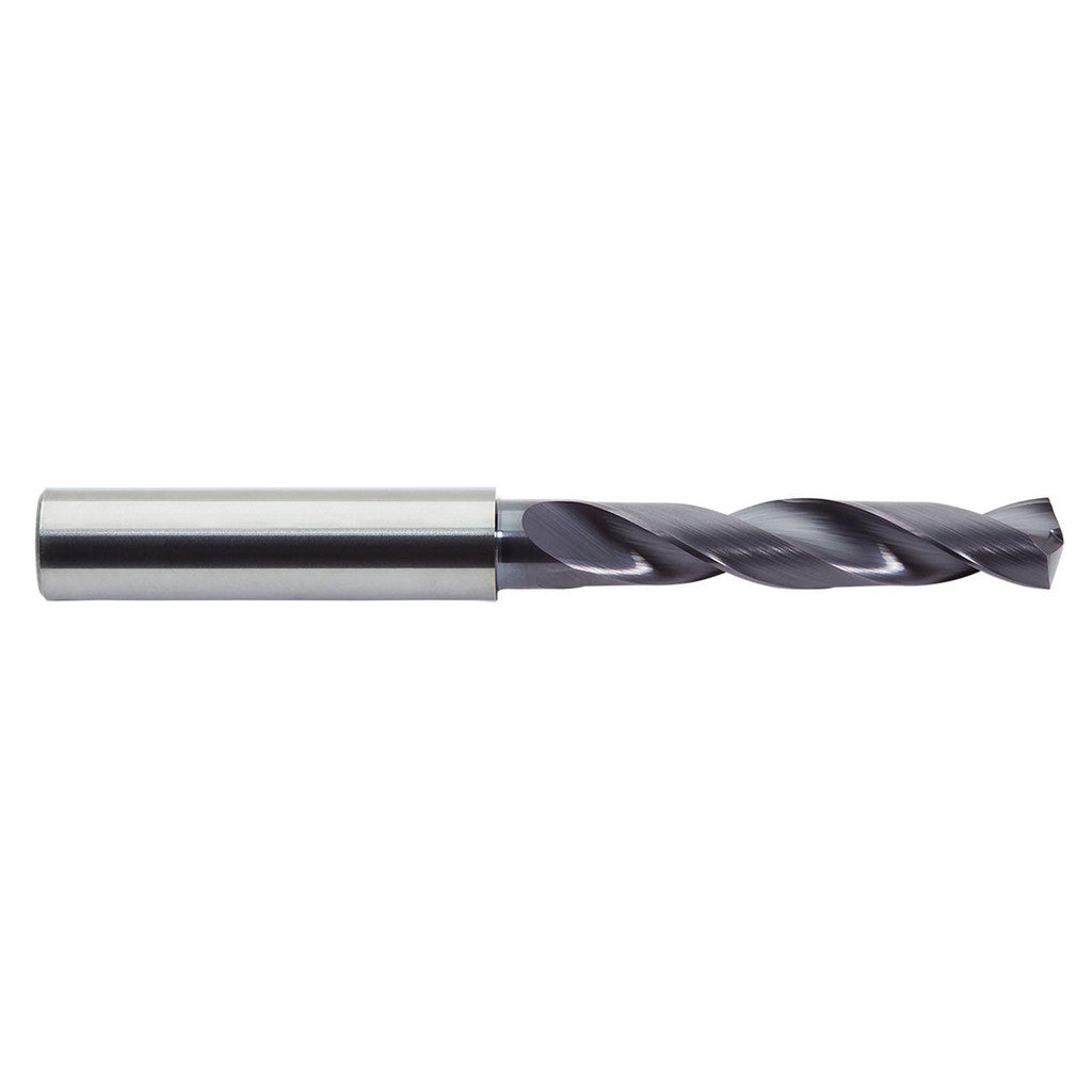M.A. Ford 2XDSS1875A Screw Machine Drill Bit: 3/16" (0.1875) Dia, 142 deg, Solid Carbide