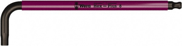 Wera 5022608001 L-Handle Hex Key: 4.00 mm, Hex End