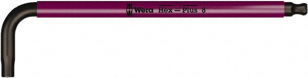 Wera 5022612001 L-Handle Hex Key: 6.00 mm, Hex End