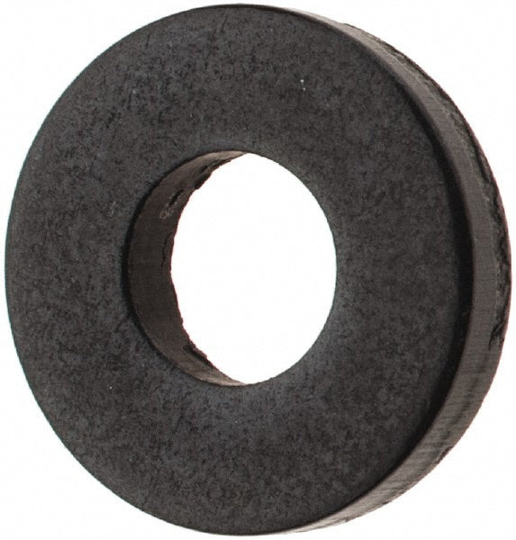 TE-CO 42600 #10 Screw Standard Flat Washer: Grade 1010 Steel, Black Oxide (Pack of 25)