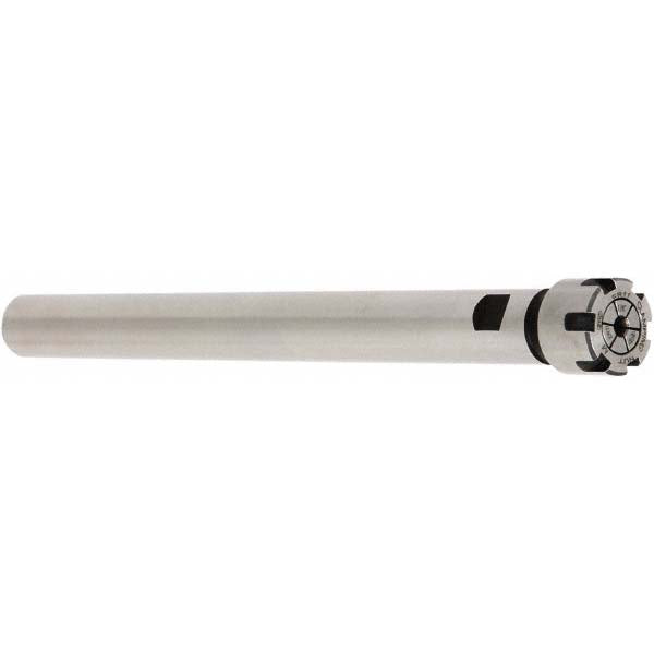 Techniks 4891 Collet Chuck: 1/16 to 9/32" Capacity, ER11 Collet, 1/2" Shank Dia, Straight Shank