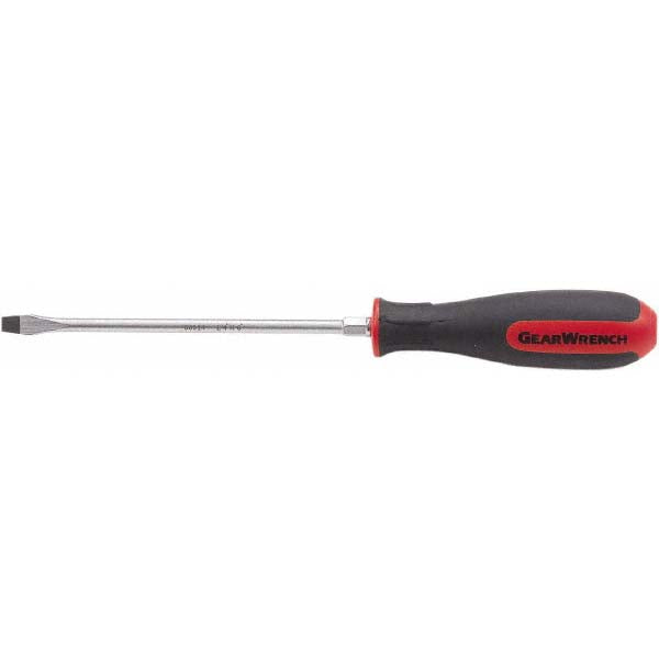 GEARWRENCH 80023H Slotted Screwdriver: 5/16" Width, 13.14" OAL, 6" Blade Length