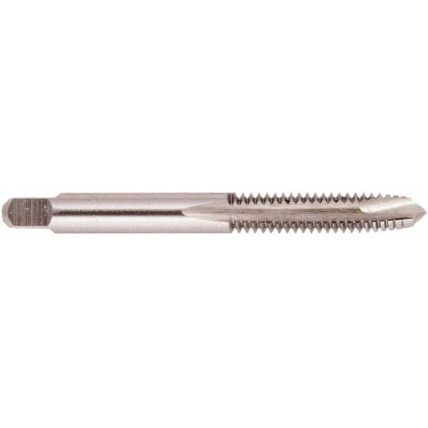 Regal Cutting Tools 027755AS Spiral Point Tap: M8x1 Metric Fine, 2 Flutes, Plug Chamfer, 6H Class of Fit, HSS, Bright/Uncoated Coated