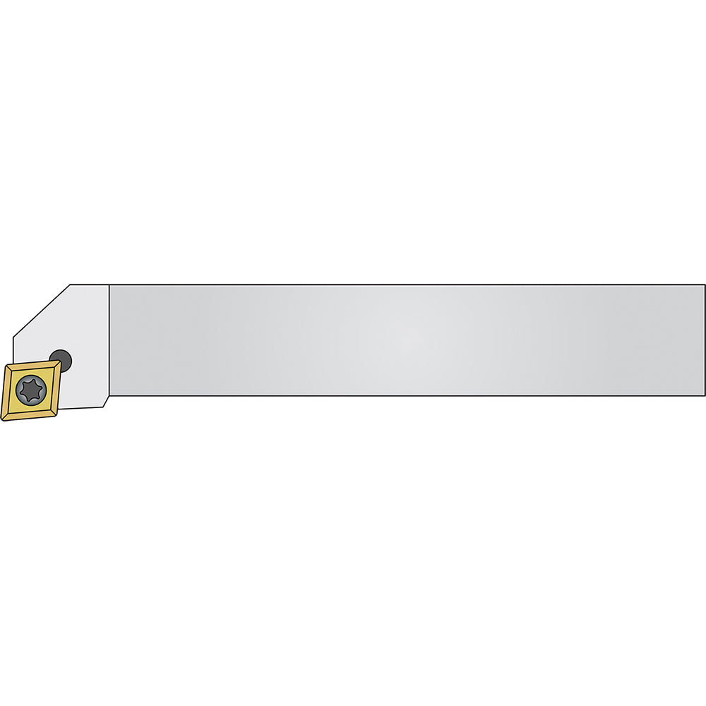 Micro 100 Oct-35 Indexable Turning Toolholder: SCLCR 0606 E2 90, 95.0 deg Lead Angle