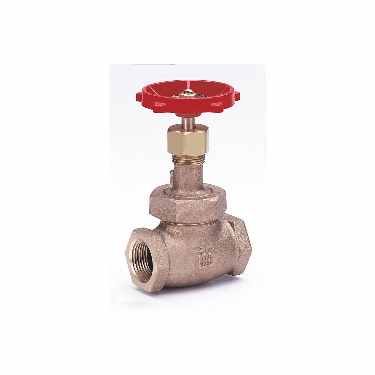 Milwaukee Valve Globe Valve, 3/4", Bronze, Fnpt, 300 Psi, 4" (590T 3/4)