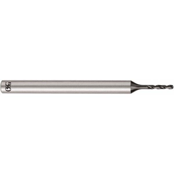 OSG 3300053 Micro Drill Bit: 0.0209" Dia, 140 deg, Solid Carbide