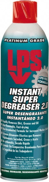 LPS 7220 Cleaner & Degreaser: 20 oz, Aerosol, Concentrated