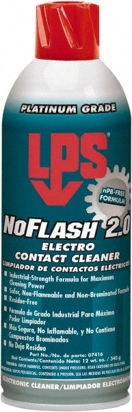 LPS 7416 Contact Cleaner: 16 oz Aerosol Can (Pack of 12)