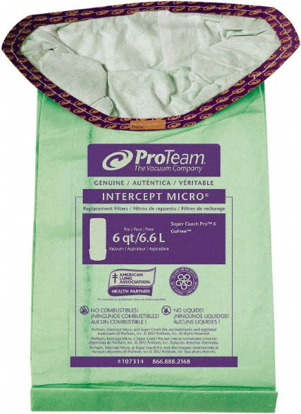 ProTeam 107314 Vacuum Cleaner Intercept Micro Filter: Dry Pickup