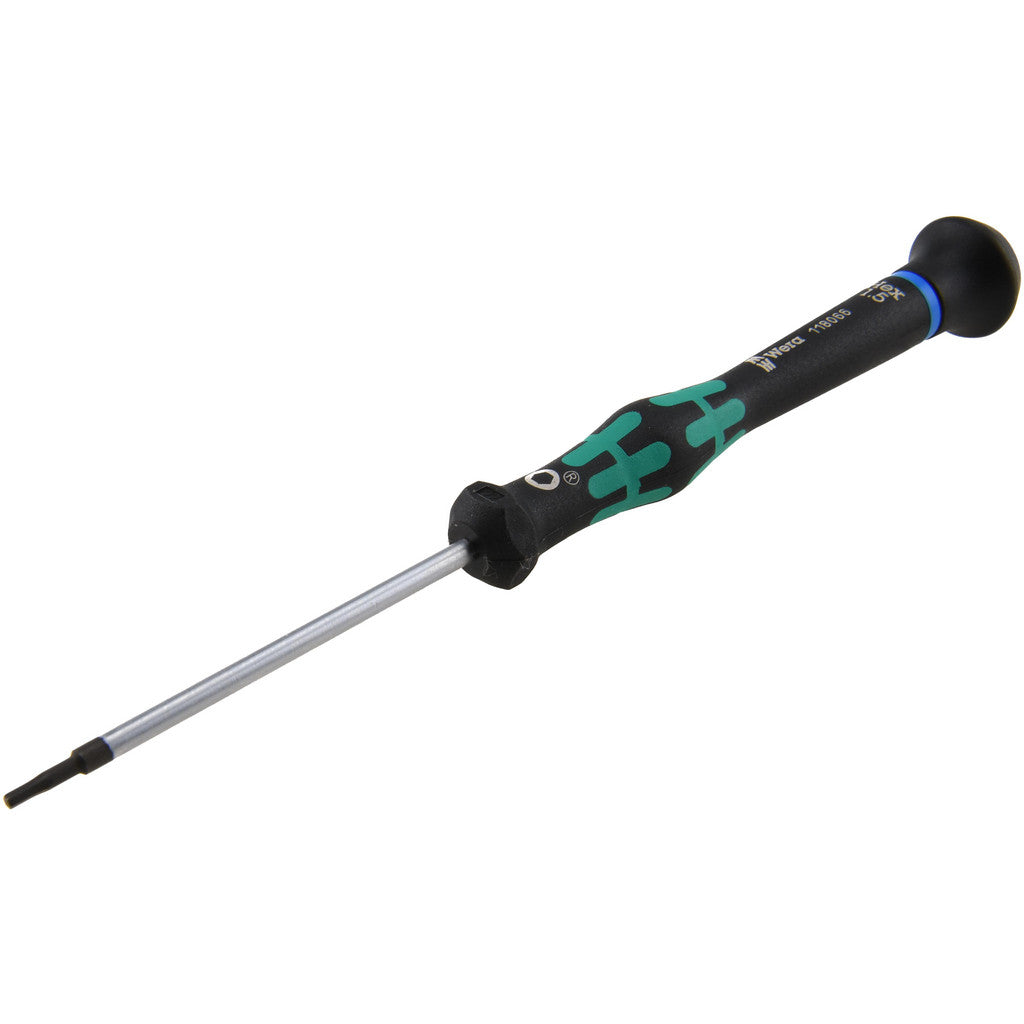Wera 5118066001 Precision Miniature Hex Driver: 1.50 mm Hex, 2.3750" OAL, Ergonomic