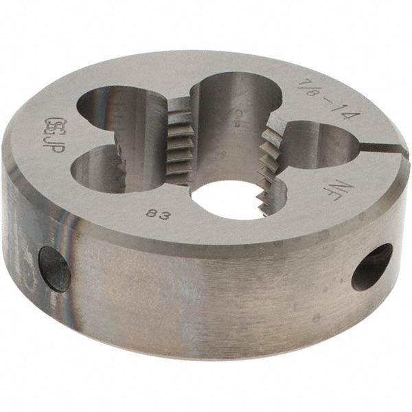 OSG 2712300 Round Die: 7/8-14, 2" OD, High-Speed Steel
