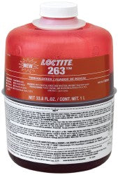Loctite 1330334 263 Threadlocker, 1L Bottle